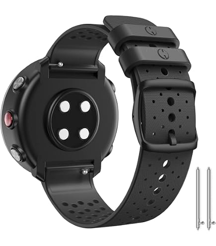 GIOPUEY Silikon-Armband Für Polar Vantage M3 – Weich, Atmungsaktiv, Dunkelblau, Einfach Zu Wechseln