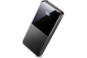 DOUBC Power Bank 10000mAh, Battery Pack 22.5W Portable Charger Fast Charging 3A USB C Input & Output, PowerBank with LED Display, Mobile Phone Charger Type C for Samsung iPhone 17 16 15 14 Plus Pro Max etc