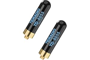 TIDRADIO TD-H3 Ham Radio Handheld Transceiver, Amateur Two Way Radio, 2 Way Radio Long Range, 5W Multiple Programming Dual Band Walkie Talkie 1 Pack (TD-805S-2p)