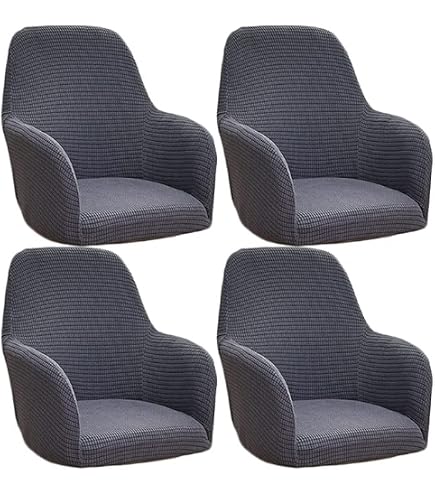 Stretch Stuhlhussen Samt Zmorfiya Stretch Samt Stuhlhussen – 2er-Set, Elastische Sesselbezüge, Katzensicher, Beige, Für Esszimmerstühle
