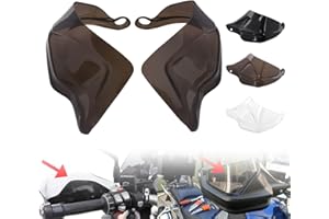 BIUGERCN Motorcycle Handguard Windshield Handlebar Windproof Hand Guard Plastic for F800GS R1200GS R1250GS S1000XR G310GS G310R Adventure Brown