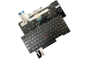 JINTAI Notebook El Teclado (sin retroiluminación) para (Español Layout España) De Repuesto para Lenovo Thinkpad E480 E485 E490 E495 L380 L480 L490 T480s Series