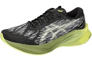 ASICS Novablast 3 Hombre Zapatos para Correr Blanco Negro