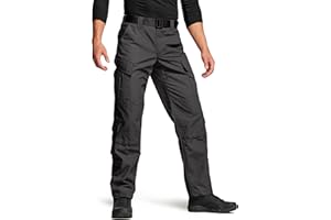 CQR Herren Militär Taktische Hose, MKampfhose, ACU Cargohose, wasserabweisend, Ripstop-Arbeitshose