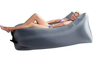 Lounger To Go Air 2.0 Liegesack Sitzsack Luft Sofa Lounge Luftcouch Sessel aufblasbar Grau