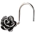 Nemichand Jewels Genuine Silver 925 Rose Nose Pin For Womens and Girls