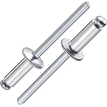 Swpeet 135 Stuks Grote Flens Aluminium Blinde Klinknagels Kit - Diverse Maten