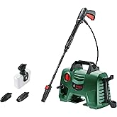 Bosch Home and Garden High Pressure Washer EasyAquatak 110, Green(1300 Watt, 3x nozzle, high pressure pistol, transparent water elephant