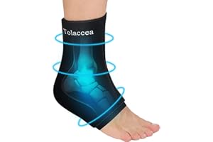 TOLACCEA 2,024 / 5,000 翻译结果 Okład lodowy na kostkę do stóp na urazy, Żelowy okład chłodzący wielokrotnego użytku do terapii gorącymi i zimnymi, Elastyczny okład chłodzący na zapalenie ścięgna Achillesa, zapalenie powięzi podeszwowej, obrzęk, skręcenie, rekonwalescencja po operacji XL