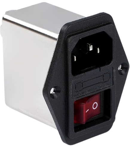 Filtre De Puissance Trois En Un Avec Interrupteur Et Fusible – DBI6-10A, Protection Efficace Et Certifiée CE ROHS