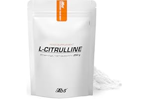 AB'S MAXIMIZE YOUR BODY L-CITRULLINE EN POUDRE * 83 portions / 250 g * Vasodilatateur, récupération après l’exercice physique, performance