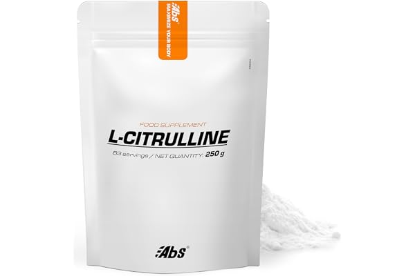 L-CITRULLINE EN POUDRE * 83 portions / 250 g * Vasodilatateur, récupération après l’exercice physique, performance