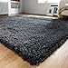Produktbild Flair Rugs Athena Teppich, zottelig (80cm x 150cm) (Anthrazit)