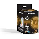 Panasonic E27 Dimmable Filament G95 Lamp 7W 630LM 2000K Gold