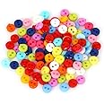 SOLDOUT Round Resin Sewing Buttons for Craft Round Sewing Buttons Scrapbook DIY Home Decoration Accessories (6mm, 200 PCS)