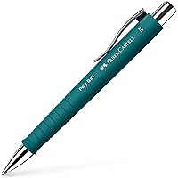 Faber-Castell 241167 - Kugelschreiber Poly Ball XB, emerald grün, 1 Stück
