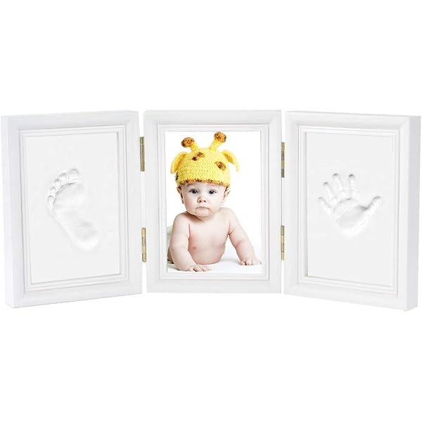 Cornice Impronte Neonato Mreechan - Kit Per Impronte Mani E Piedi, Regalo Ricordo Per Bambini - Foto 8