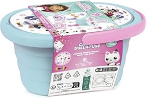 Smoby - Gabby et la Maison Magique - Panier Pique Nique - Poignée de Transport - 21 Accessoires - Tasses, Verres, Assiettes, Cuillères et Autres - A Partir de 3 Ans - Fabrication Française