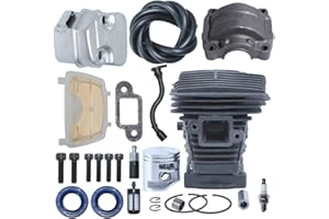 Gubeter Kit de Piston de Cylindre 38 mm, pour Stihl Ms181 Ms171 Ms181C Ms211, 11390201201