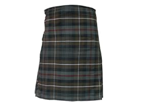 Tartanista Men's Weathered Deluxe Kilt | Length: 24 Inch | 16oz 8 Yard