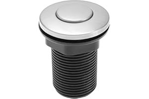 VGOL Interruptor de Aire de eliminación de Basura Interruptor de eliminación de residuos Interruptor Activado por Aire Interruptor de botón Accesorios para triturador de Alimentos Bañera