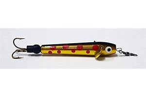 Allcock Metal Devon Minnow 2.5" Salmon Spin Fishing