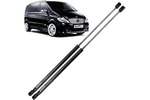 BIAREN 2x Rear Tailgate Boot Gas Struts For Mercedes Benz Vito Mixto Viano W639 2003-2014 Lift Support System 755 (N) 667 MM A6399800364 A6399800164