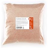 Himalayan Pink Salt Fine Grade 4kg - Natural & Unrefined Pink Salt from The Himalayas.