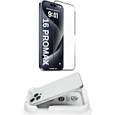 [KOLAY KURULUM] for Apple iPhone 16PROMAX ile uyumlu Parlak Extra HD Premium Safir Cam Ekran Koruyucu