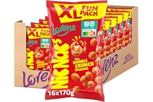 ‎LORENZ SNACK WORLD LORENZ | NicNac's XL Fun Original | 16 x 170g | vegetarisch