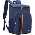 Borsa Zaino Trasformabile In Tela Nautica, 41x36 Cm, Multiuso Per Sport, Viaggi, Spiaggia E Università, Leggera E Salvaspazio