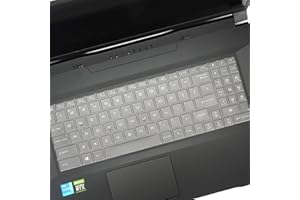 MUBUY-GOL Tastaturabdeckung für Stealth 16/17 Studio/Stealth GS77, Raider GE78HX,GE68Hx, Pulse 15 17, Katana 15 17, Sword 15 17, MSI Pulse GL66 GL76 11UEK 11UDK 11UCK, Fadenkreuz 15 17