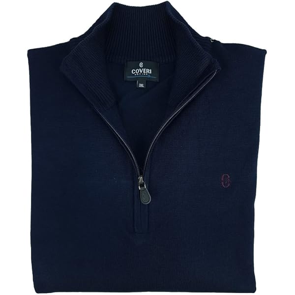 Maglione Cardigan Uomo Lupetto Invernale Con Mezzo Collo Alto - RDV, Taglie M-XXL, Colori Vari