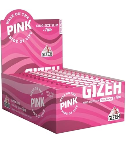 GIZEH Vassoio Rolling Tray Collezione All Pink – Metallico Premium – 275x175 Mm - 4