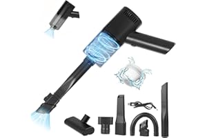 Welch's Aspirador de Mano,Aspirador de Mano sin Cable,12000PA/Sólidos y Líquidos,Aspiradora Portátil Mini para Coche Potente,Aspiradora de Mano para sofá,Coche,Hogar,Oficina