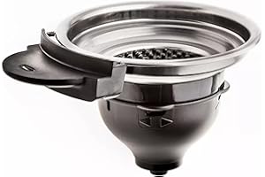 AGDOM24H_PARTS Porte-dosette CP0397 pour 1 tasse pour machines à café compatible avec Philips Senseo Switch HD6591, HD6592, HD6596, HD6593, HD6594, HD6597, HD7891, HD7892