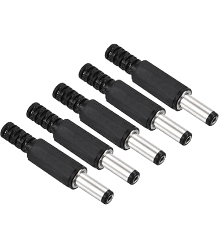 RUNCCI-YUN 12 Stück 12V-30V 5,5 X 2,1mm DC Power Jack Socket Set,5 A