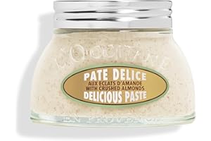 L'OCCITANE - Exfoliante corporal Pâte Délice Almendra - 200 ml - Fabricado en Francia