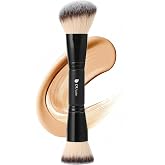 DUcare Duo End Foundation Contour Powder and Buffer Brush Bronzer Double | Liquid Bronzer &amp; Contour Silky Texture Foundation