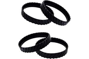 NUHFUFA 4 PCS Correa de Neumáticos del Limpiafondos de Piscinas Repuesto Compatible con Zodiac MX8 Elite, MX6 Elite, MX8, MX6