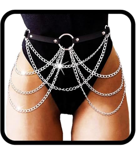 2 Chaînes De Visage En Métal Pour Femmes - Longueur ~58 Cm, Pendentif Feuille, Couleur Platine - Pour Fête, Halloween, Noël