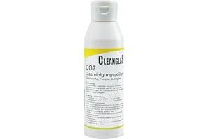 ‎CLEANGLAS CleanglaS Glasreinigungspolitur CG7 | Kratzfreie Reinigung von Glas | Glasreiniger | Duschkabinen-Reiniger | Glas-Politur | Kalkentferner Dusche Stark | Scheibenreinigungspolitur | 250ml