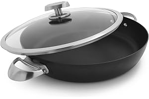 Scanpan SC68113200 Pro IQ Sauteuse-chef antiadhésive avec couvercle 32 cm, 46 x 33 x 8,5 cm