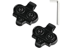 AOYFUWELL 2 Set SPD Cleats Compatible with Shimano SPD Cleats, Bike Cleats SPD SM SH51 Cleats, Bike Bicycle Shoe Cleats, MTB Cleats, Bike Pedal Cleats for Men Women Cycling Indoor Cycling Mountain Bike Cleats