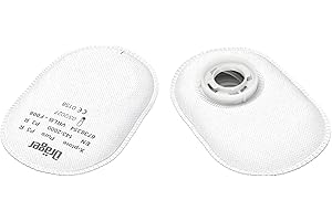 ‎DRÄGER Dräger X-plore Bajonett Partikel-Filter Pure P3 für Aerosole/Partikel | 1 Paar | Ersatzfilter für Voll- und Halbmasken X-plore 3300, 3500 und 5500