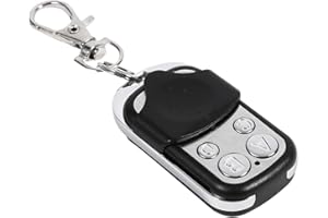 FYBIDA Remote Control Key Fob,Universal 12V 408G Chip Cloning Wireless Alarm Remote Control Key Fob with 4 Different Remotes for Car Garage Door Gate 433Mhz Blinds