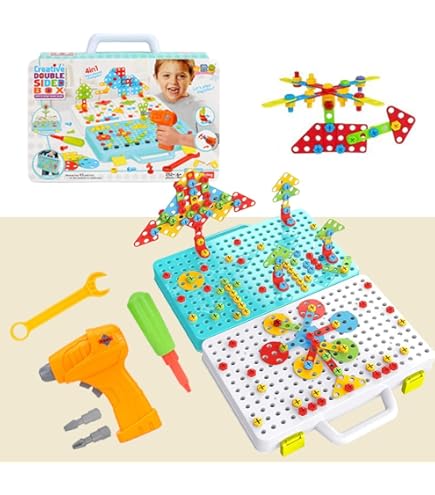 Montessori Speelgoed 3 Jaar Montessori Knijperspel Speelgoed 3 Jaar - Met Boormachine, 223 Stukjes, 3D Puzzel Mozaïek Educatief Speelgoed 3 Jaar Montessori Speelgoed 3 Jaar Montessori Knijperspel Speelgoed 3 Jaar - Met Boormachine, 223 Stukjes, 3D Puzzel Mozaïek Educatief Speelgoed 3 Jaar