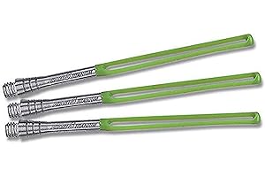 Unicorn Wałki do rzutek | Sigma Phase 5 | 100% tytanowy adapter, trwały trzonek Hi-Flex | długi 74,4 mm | tytan | 3 łodygi