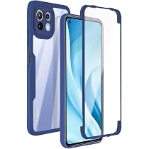 ILING Transparente Hülle Für Xiaomi 12 Lite 5G – 360° Ganzkörper-Schutz Mit Displayschutz, Grün, Stoßfest & Dünn