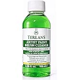 Terlans Sanatsal Boya ve Fır&ccedil;a Temizleyici 100 ml - Yağlı ve Akrilik Boya Temizleyici - Artist Brush Cleaner